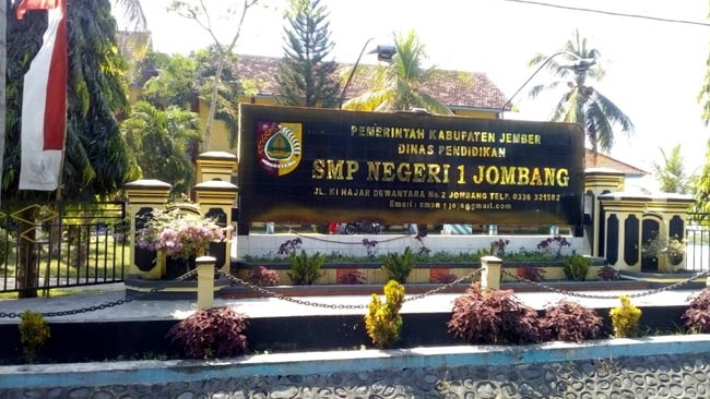 KAWAHCANDRADIMUKA : SMPN 1 Jombang. (rir)