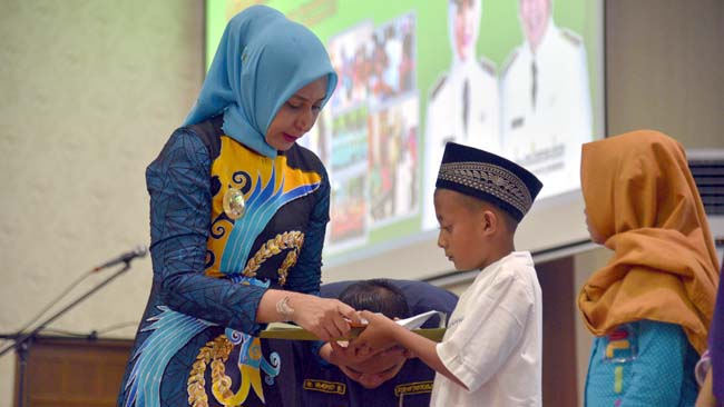 Selain Pejabat Negara atau Pemerintah, Anak Yatim Juga Tamu VIP