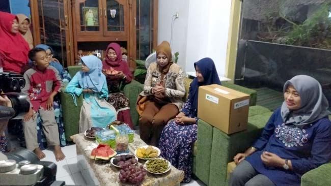 Bupati Faida Santuni Keluarga Perangkat Desa yang Meninggal