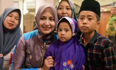 Hadapi Pemilu 2019 Bupati Jember dr HJ Faida MMr Berdoa Bersama Anak Yatim Piatu