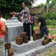 Ir Eko Heru Sunarso Kepala Dispemades Kabupaten Jember saat resmikan Tanah Reco di Desa Sukoreno, Kecamatan Umbulsari, Jember.