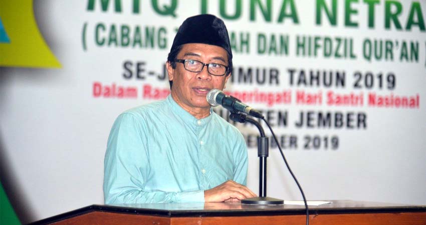 Jember Selenggarakan MTQ Tunanetra Se-Jawa Timur