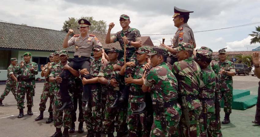 Kenal Pamit Kapolres Jember Lama dan Baru