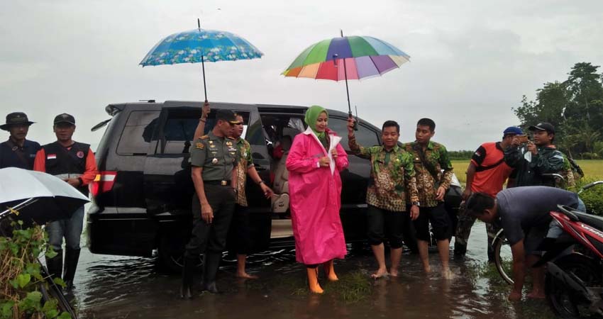 Bupati Jember dan Dandim 0824 Tampung Keluhan Warga Terdampak Banjir Sumberagung