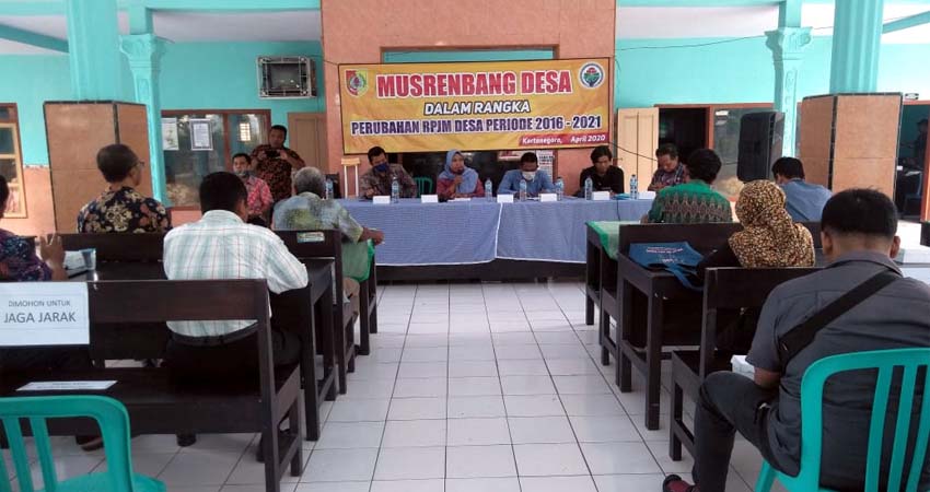 Suasana Musrembang di Kantor Desa (Tog)