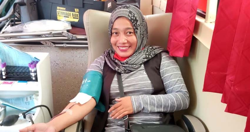 Pandemik Covid-19, Kampung Donor Kidul Besuk, Sumbang 33 kantong darah