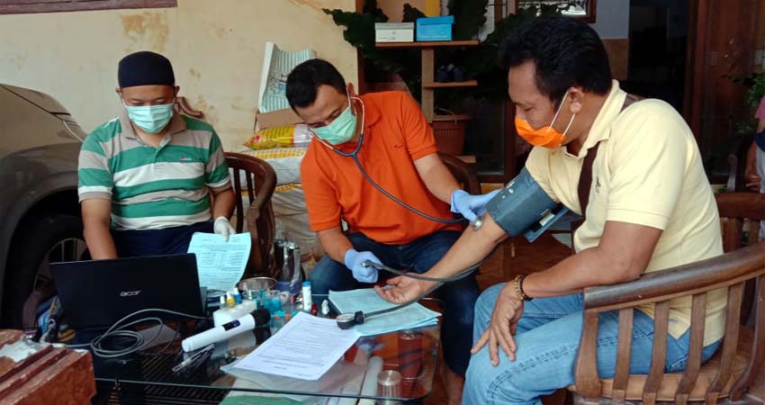 Puluhan Warga Bumi Mangli Donor Darah