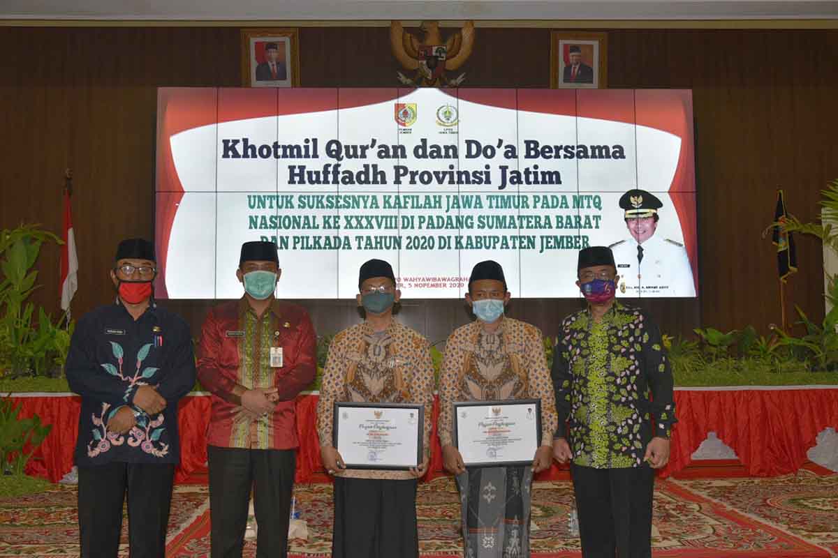 Dua Kafilah Jember Wakili Jatim di MTQ Nasional Padang