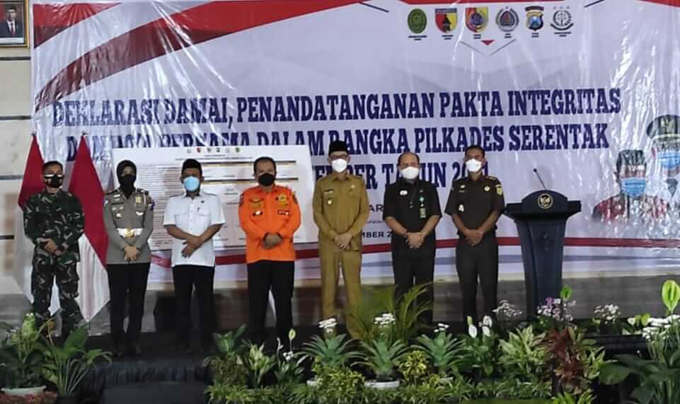 Rencana Pengamanan Pilkades Serentak Jember Libatkan 905 Personel