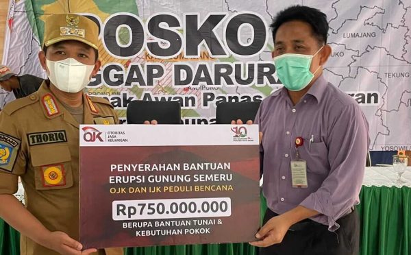 OJK Minta Perbankan Memberikan Keringanan kepada 2.713 Debitur Terdampak Bencana APG Semeru