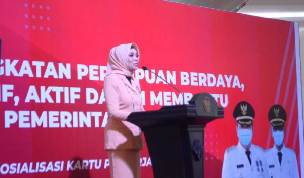 TP PKK Jember bersama DP3AKB Gelar Sosialisasi Peningkatan Partisipasi Perempuan