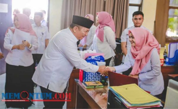 Awali Masuk Kerja Paska Lebaran, Bupati Jember Anjangsana ke Sejumlah Kantor Dinas