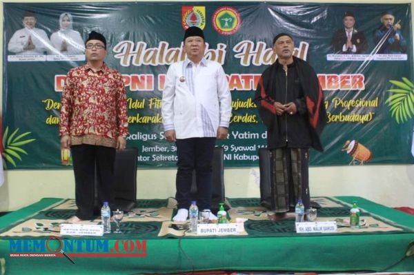 Halal Bihalal bersama Pengurus DPD PPNI, Bupati Jember Pastikan 1200 Nakes Terima SK