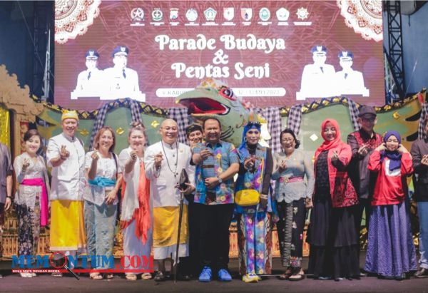 Lewat Pensi Multikultur Indonesia, Bupati Hendy Ajak Generasi Penerus Lestarikan Budaya